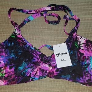 Fused Hawaii bikini set